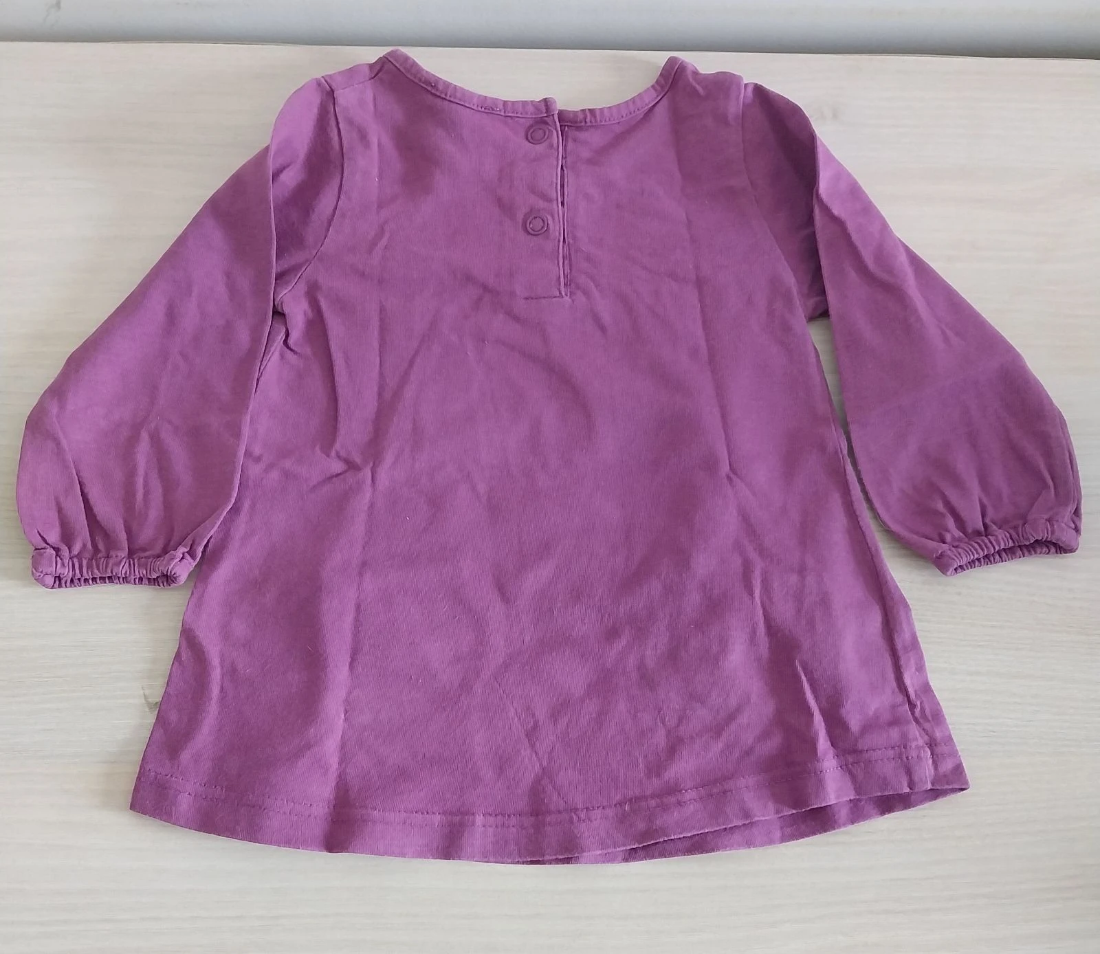 Lot of 4 long-sleeved tops for girls 12 months – photo 2
